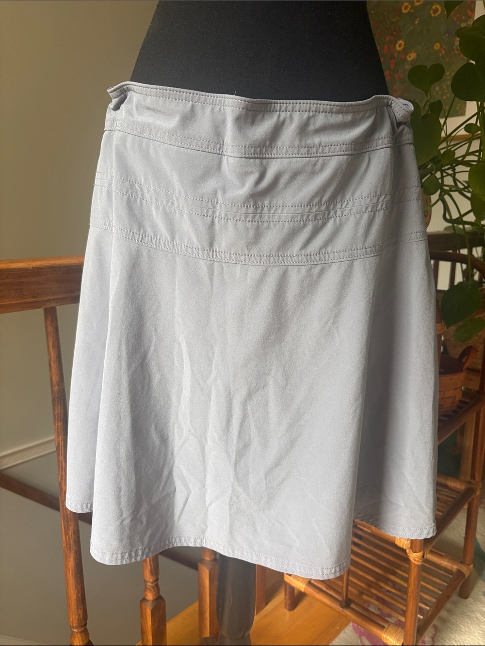 Athleta Gray Blue Active Skort